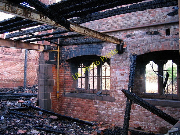 Photo 6"x4" The destruction of St Matthew's Saltney Ferry - The vestry windows Saltney c2008