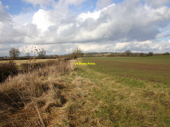 Photo 6"x4" Footpath from Fosse Way to Little Morrell Lighthorne Rough\/SP3255 c2010
