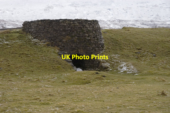 Photo 6"x4" Lime kiln at Philpin Sleights Chapel-le-Dale c2010