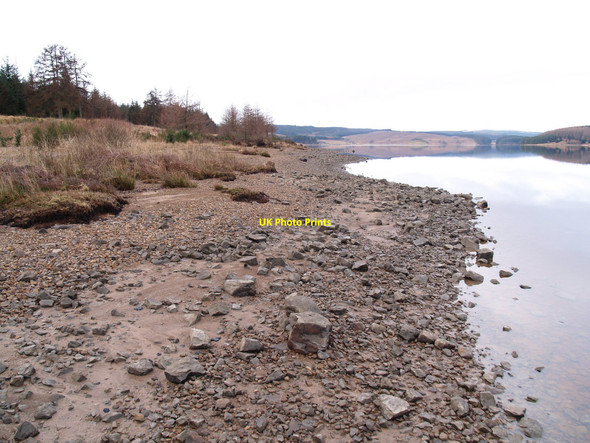 Photo 6"x4" Kielder Shore on north side of Bull Crag Peninsula Yarrow\/NY7187 c2010