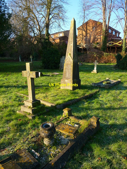 Photo 6"x4" Laverstock - Cemetery Salisbury c2010 P2