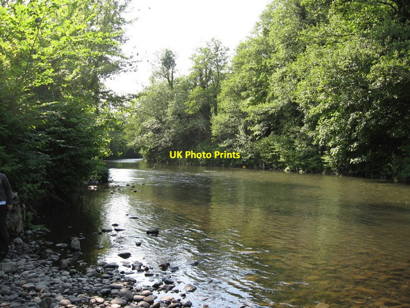 Photo 6"x4" Ebbw River at Tredegar Park Bassaleg c2008