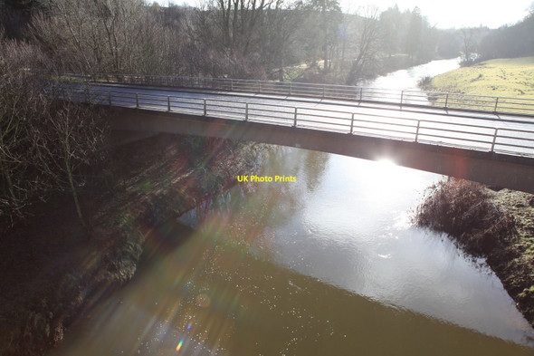 Photo 6"x4" The New Twizel Bridge Melkington c2010