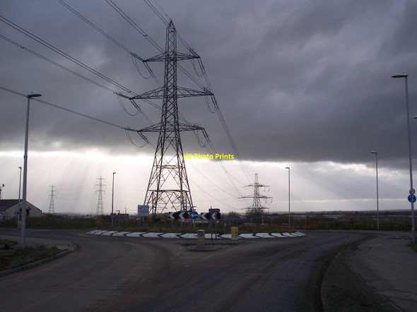 Photo 6"x4" Roundabout on Swale Way Kemsley c2010