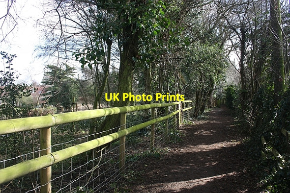 Photo 6"x4" Footpath to Beckford church Beckford\/SO9735 c2010
