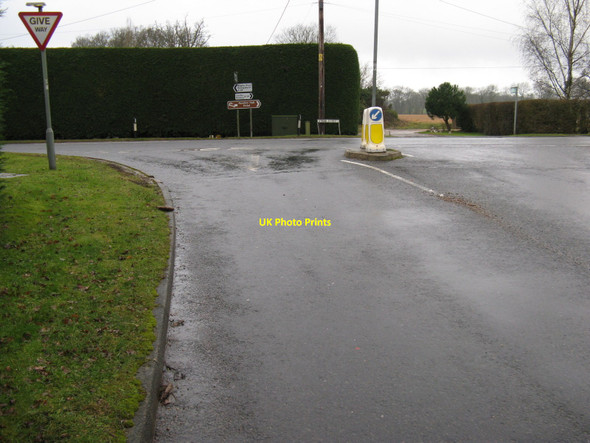 Photo 6"x4" Park Street junction with the Roman Road Stane Street Park Street\/TQ1131 c2010