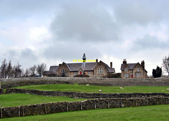 Photo 6"x4" Reeth Village School Reeth\/SE0399 c2008