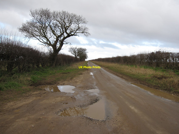 Photo 6"x4" Minor road to Titchwell Titchwell c2010