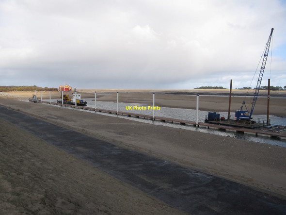 Photo 6"x4" New sheltered pontoon Wells-Next-The-Sea c2010