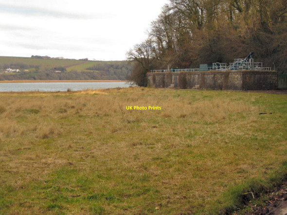 Photo 6"x4" Laugharne ~ Sewage Works Laugharne c2010