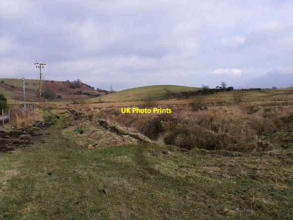 Photo 6"x4" The ditch and the Meadows Banton\/NS7579 c2010