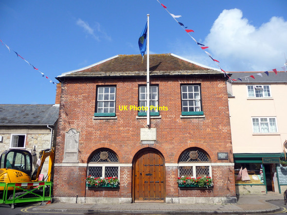 Photo 6"x4" Yarmouth Town Hall, Isle of Wight Yarmouth c2009