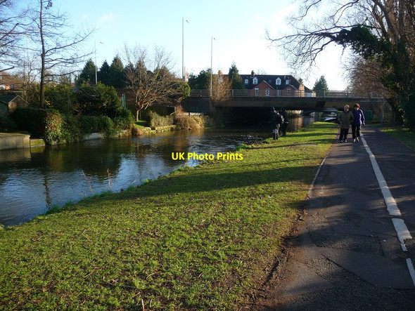Photo 6"x4" Salisbury - Footpath Salisbury c2010