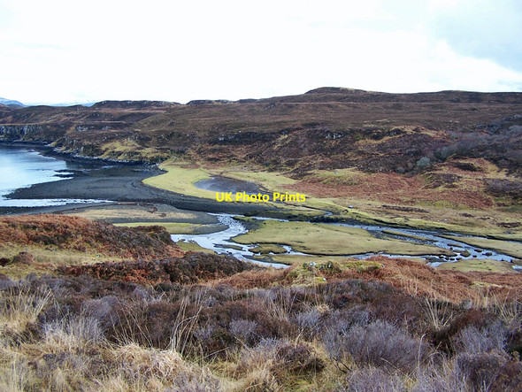 Photo 6"x4" Mouth of Allt Diubaig Flashader c2010
