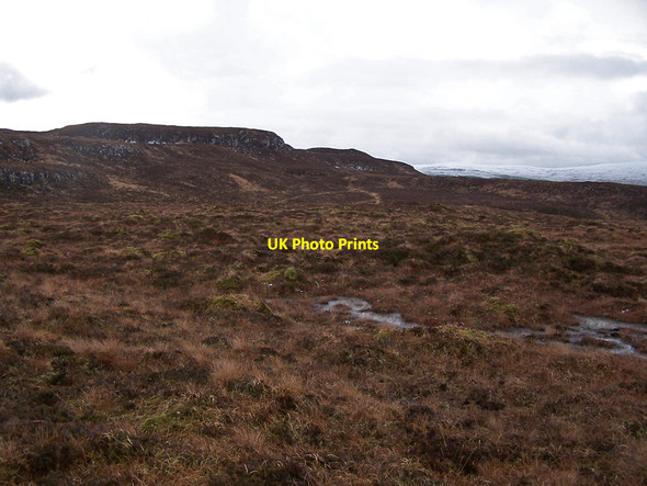 Photo 6"x4" Moorland towards Ben Diubaig Creagan Dearga\/NG3156 c2010