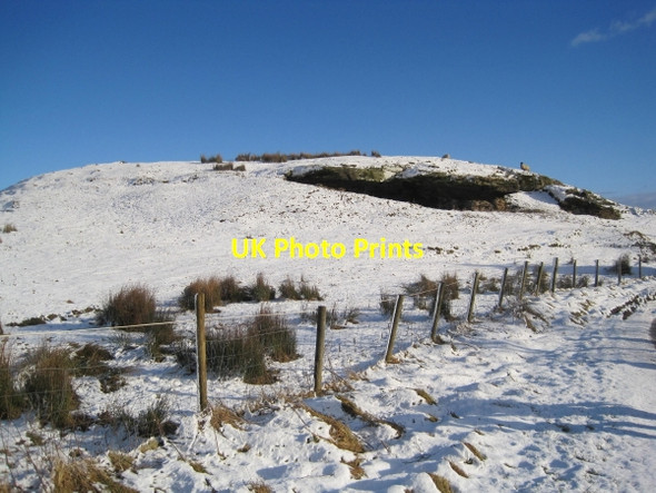Photo 6"x4" Hetherington Crag Stonehaugh c2010