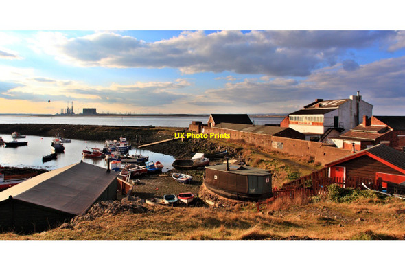 Photo 6"x4" Paddys Hole, South Gare Seaton Carew c2010