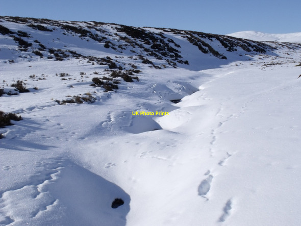 Photo 6"x4" Allt Geallaidh near Sronphadruig Lodge Allt Geallaidh c2010