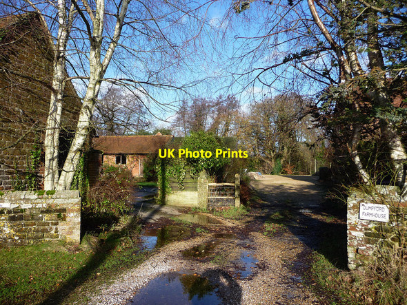 Photo 6"x4" Farm entrance, Dumpford Dumpford c2009