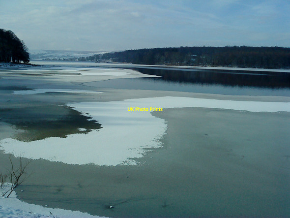 Photo 6"x4" Swinsty Reservoir Bland Hill c2010