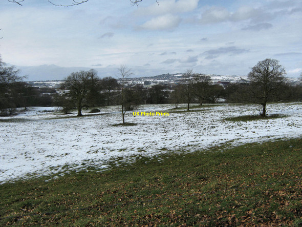 Photo 6"x4" View across the valley from Greenway Bank Biddulph c2010