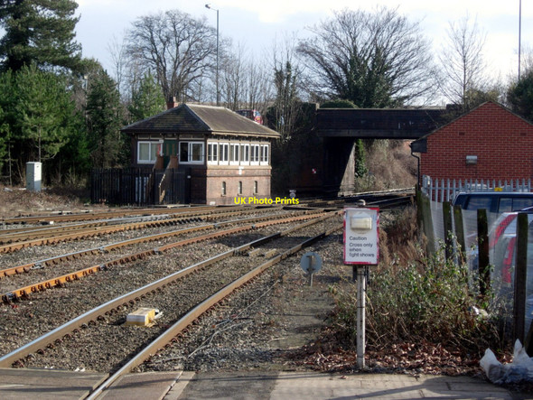 Photo 6"x4" Hereford Signal Box Hereford c2010