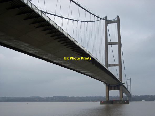 Photo 6"x4" The Humber Bridge Barton-Upon-Humber c2010