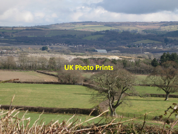 Photo 6"x4" Fields east of Ashill Mile End\/SX8372 c2010