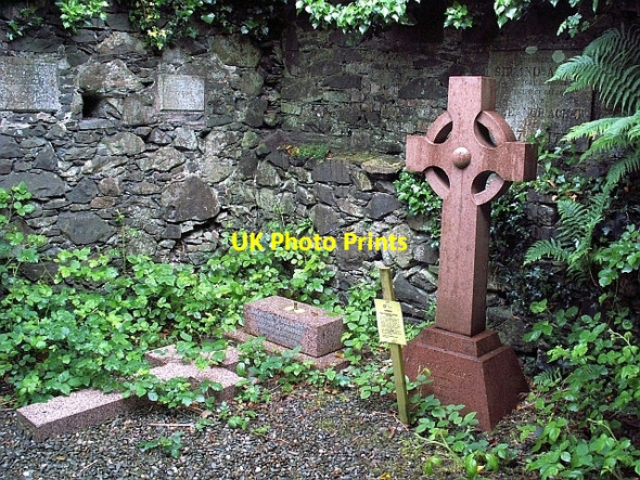 Photo 6"x4" Leswalt Old Church, inside the Agnew aisle Leswalt c2008