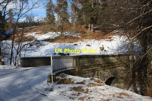 Photo 6"x4" Bridge over Raitts Burn Balavil\/NH7902 c2010