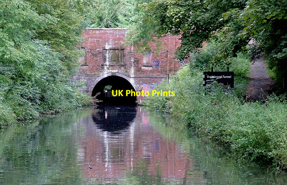 Photo 6"x4" Approaching Brandwood Tunnel, Birmingham Brandwood End c2008