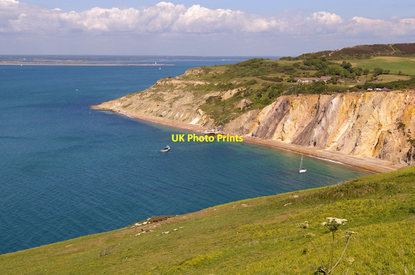 Photo 6"x4" Alum Bay, Isle of Wight Totland c2009