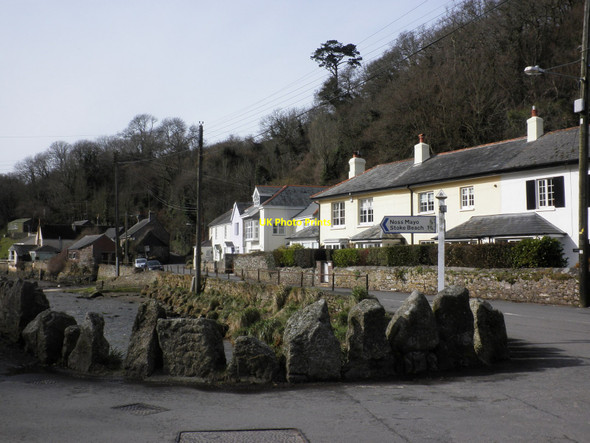 Photo 6"x4" Cottages, at Bridgend, Newton Ferrers Bridgend\/SX5548 c2010