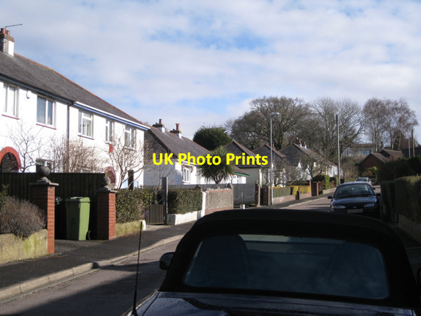 Photo 6"x4" Belvedere Road, Highweek Newton Abbot c2010