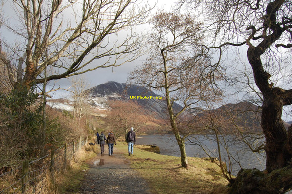 Photo 6"x4" Lakeside Footpath, Ennerdale Water Croasdale c2010