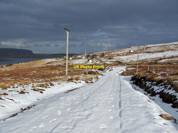 Photo 6"x4" Track to the wind farm Blackhill\/NG3450 c2010