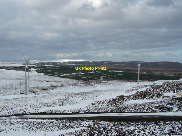 Photo 6"x4" Towards Edinbane forest Blackhill\/NG3450 c2010