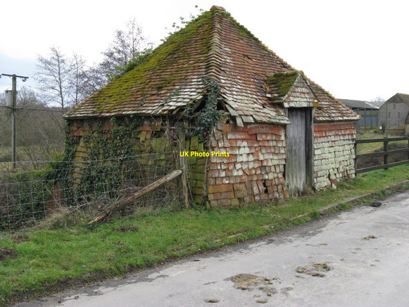 Photo 6"x4" Disused watermill building at Mill Farm White's Green c2010