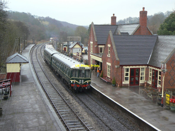 Photo 6"x4" Diesel train at Froghall Froghall\/SK0247 c2010
