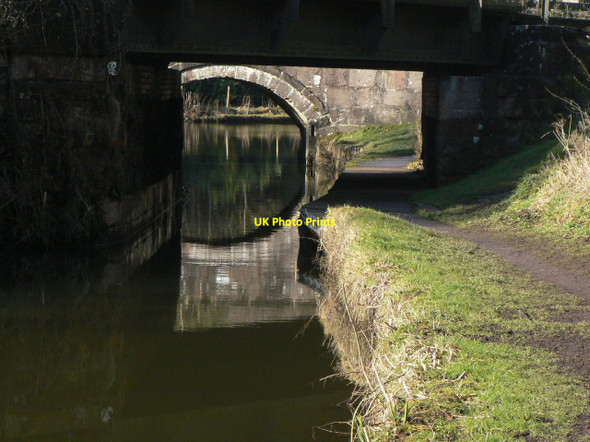 Photo 6"x4" Bridges at Consall Forge Consall c2010