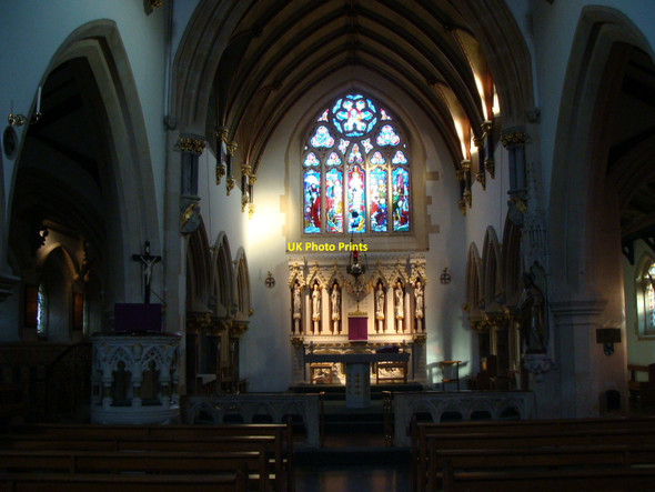 Photo 6"x4" St Peter's Roman Catholic Church, Gloucester - interior Gloucester c2010