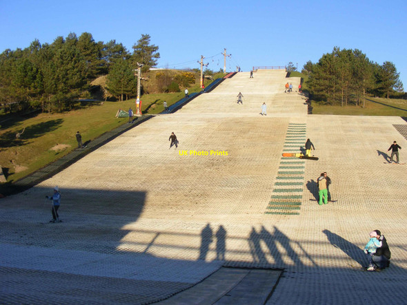 Photo 6"x4" Ski slope, Pembrey Pembrey c2008