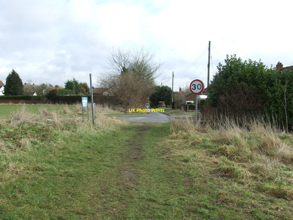 Photo 6"x4" Part Of Druids Lane Shelfanger c2010