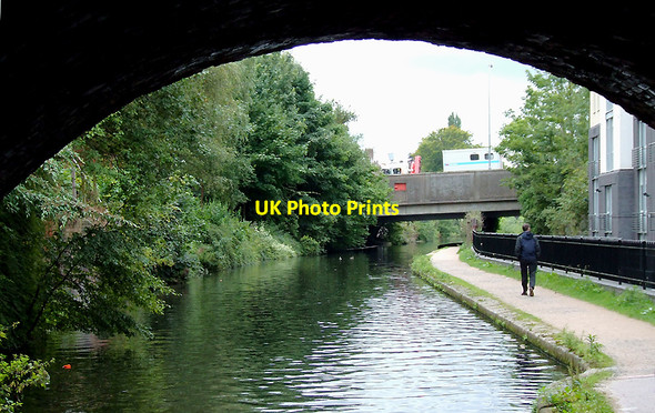 Photo 6"x4" Worcester and Birmingham Canal near Five Ways, Birmingham Lee Bank c2008