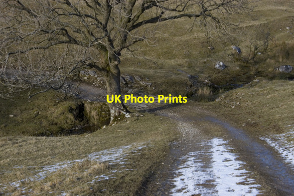 Photo 6"x4" The Pennine way above High Birkwith Selside\/SD7875 c2010