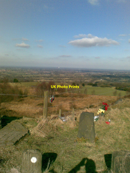 Photo 6"x4" Wayside memorials Biddulph c2010