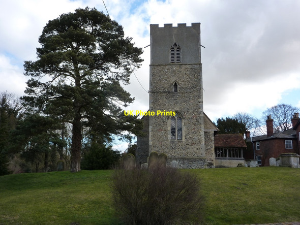 Photo 6"x4" Great Blakenham church Great Blakenham c2010