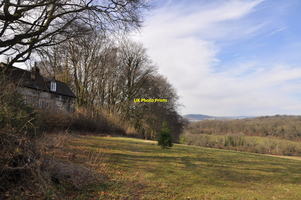 Photo 6"x4" View toward Llantrisant from Craig-y-Parc - Pentyrch Capel Llanilterne c2010