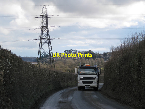 Photo 6"x4" Clay wagon nearing Mount Pleasant Newton Abbot c2010