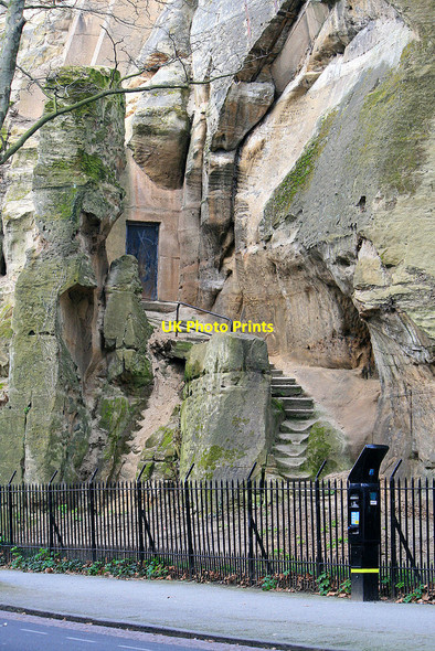 Photo 6"x4" Steps and doorway Nottingham\/SK5641 c2010